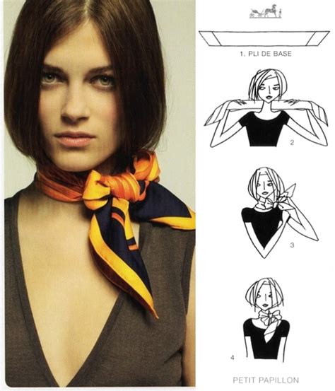 come piegare foulard hermes|Foulard Hermès: 7 modi trendy per indossarlo con stile.